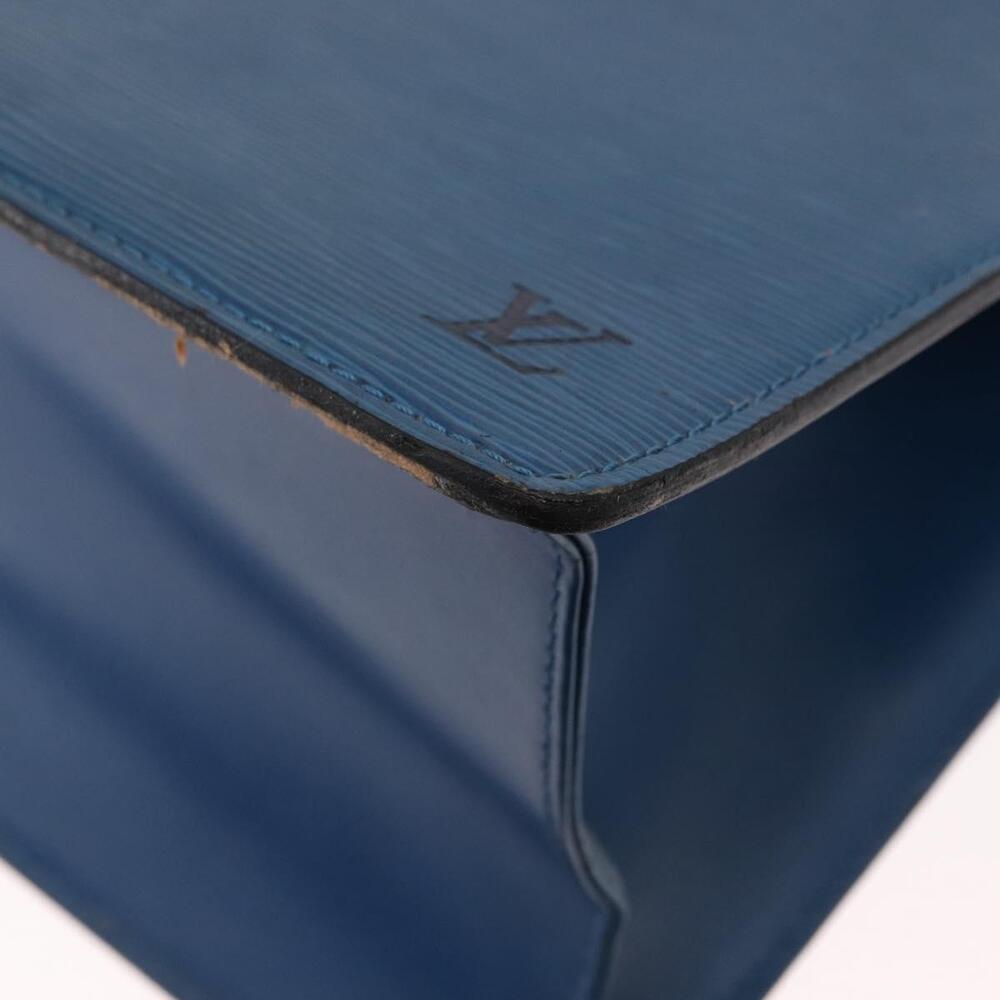 LOUIS VUITTON Epi Riviera Hand Bag Blue M48185 LV Auth 151756 - Picture 15 of 16
